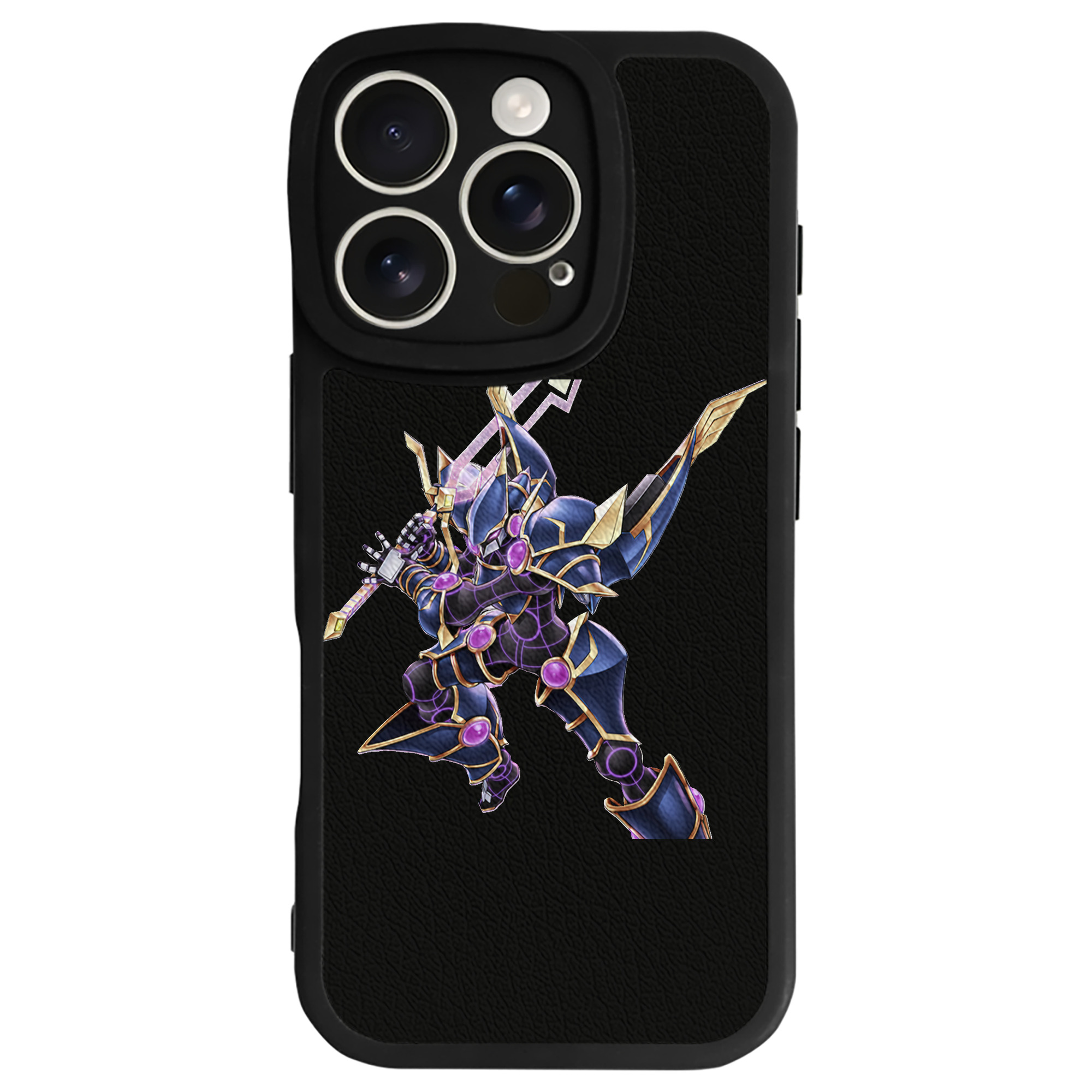 （画像用） 遊☆戯☆王 Yu-Gi-Oh! 【iPhone 16シリーズ対応】シリコンスマホケース（レザー調） 材質：シリコン